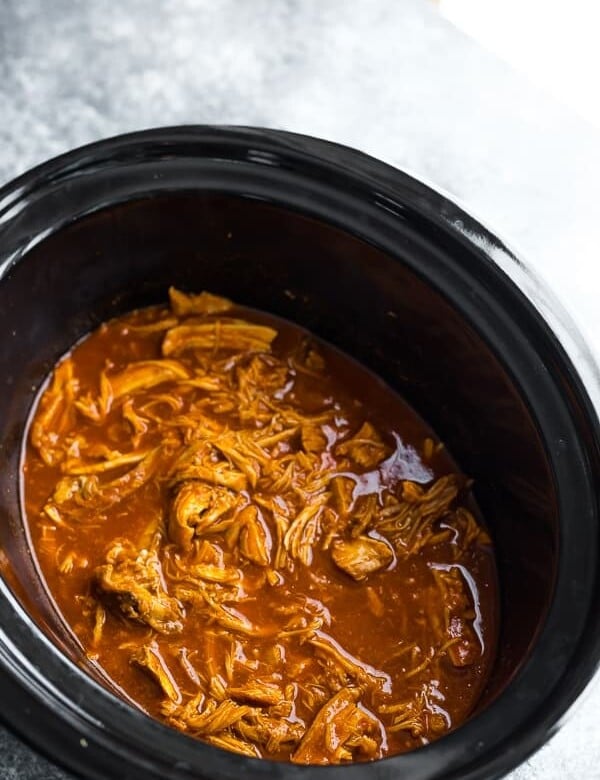 pulled pork in the crock pot